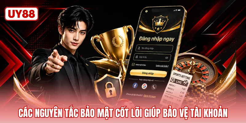 Các nguyên tắc bảo mật cốt lõi giúp bảo vệ tài khoản