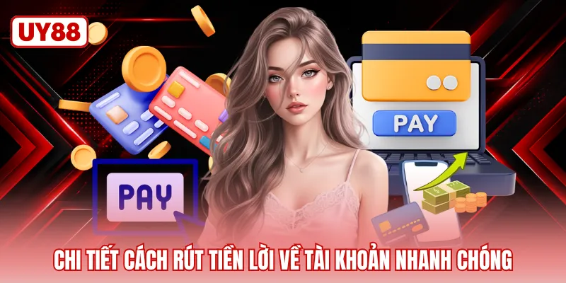 Chi tiết cách rút tiền lời về tài khoản nhanh chóng
