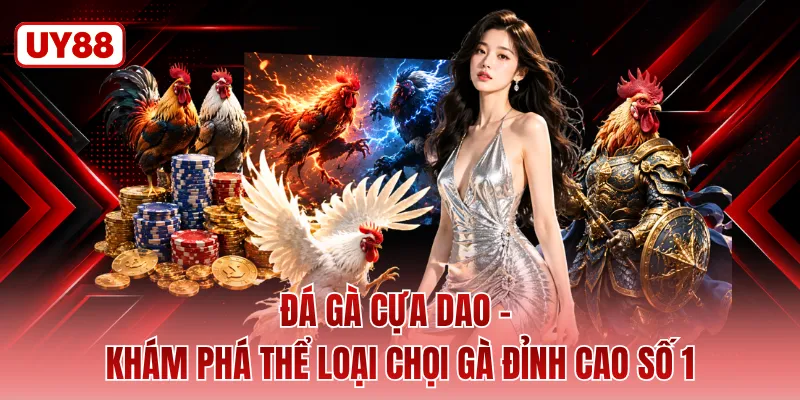 Đá Gà Cựa Dao - Khám Phá Thể Loại Chọi Gà Đỉnh Cao Số 1