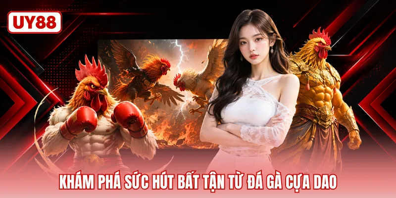 Khám phá sức hút bất tận từ đá gà cựa dao