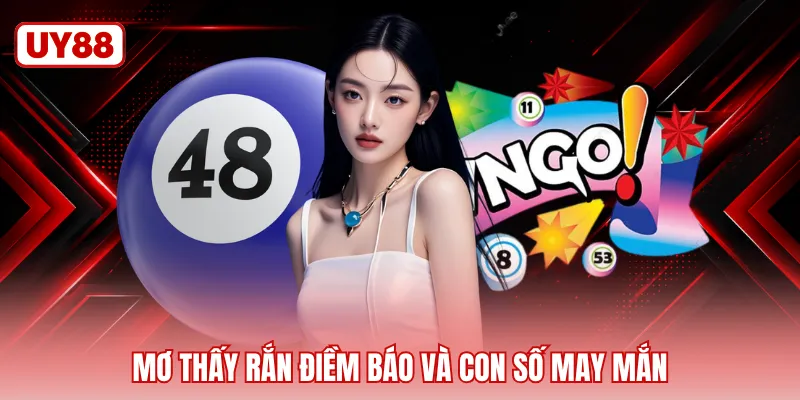 Mơ thấy rắn điềm báo và con số may mắn