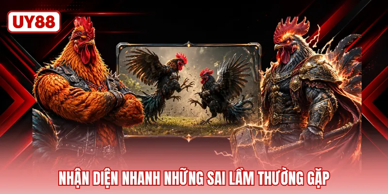Nhận diện nhanh những sai lầm thường gặp