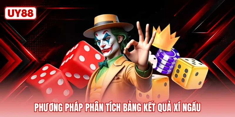 Phương pháp phân tích bảng kết quả xí ngầu