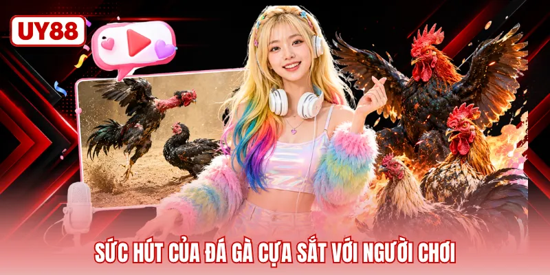 Sức hút của đá gà cựa sắt với người chơi